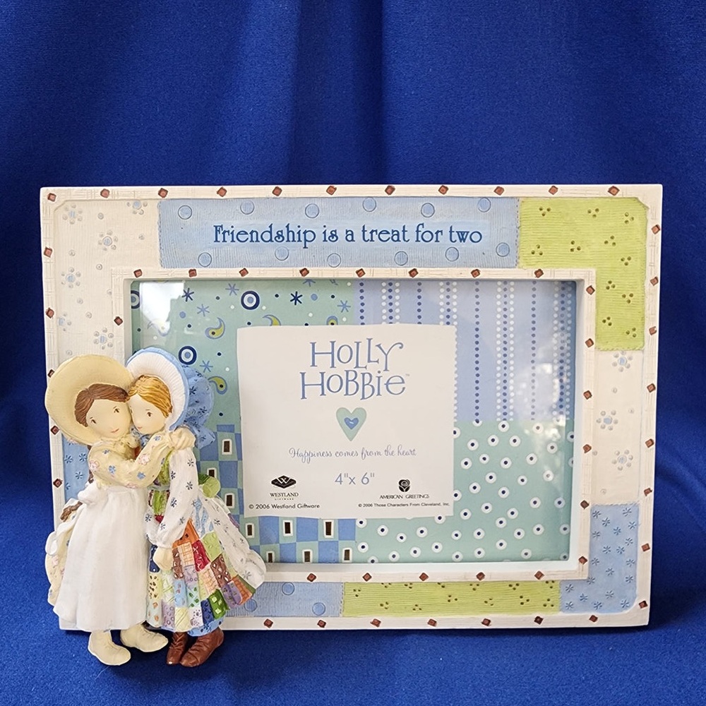 Holly Hobbie "Friendship Is A Treat For Two 4x6 Frame"